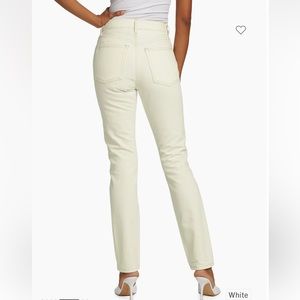 WARDROBE.NYC off-white / cream / white denim jeans